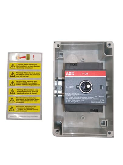 abb Kapslad brytare 25a 2x660v dc