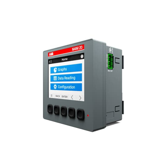 abb smart buildings Nätstörningsanalysator abb m4m20-profibus 3f 5a kl0,5 pan