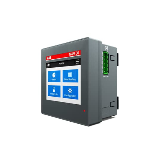 abb smart buildings Nätstörningsanalysator abb m4m30-profibus 3f 5a kl0,5 pan