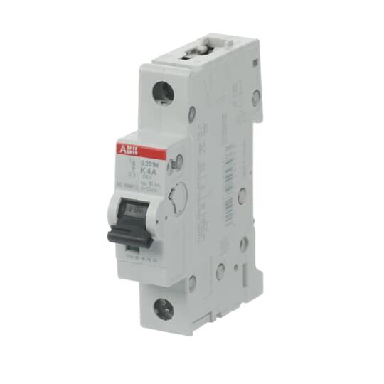 abb smart buildings Miniature circuit breakers200m 1-pole k-char. 4a