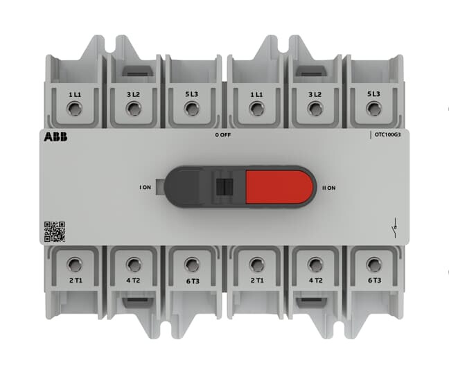 abb Vaihtokytkin ot plus 3-nap. i-o-ii 100a 690v ac-22a