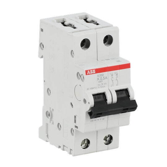 abb Circuit breaker s202-k0,5