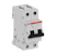 abb smart buildings Circuit breaker s200 s201-c2na 1p+n c 2a
