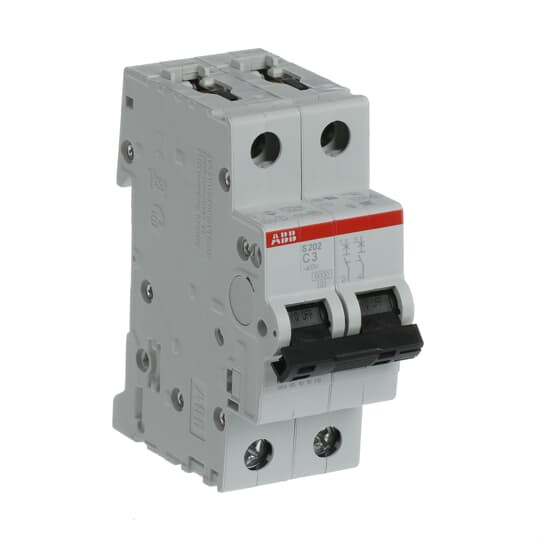 abb Minibrytare 2-pol s202-c3