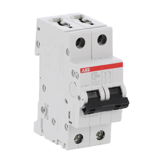 abb Minibrytare 2-pol s202-z20