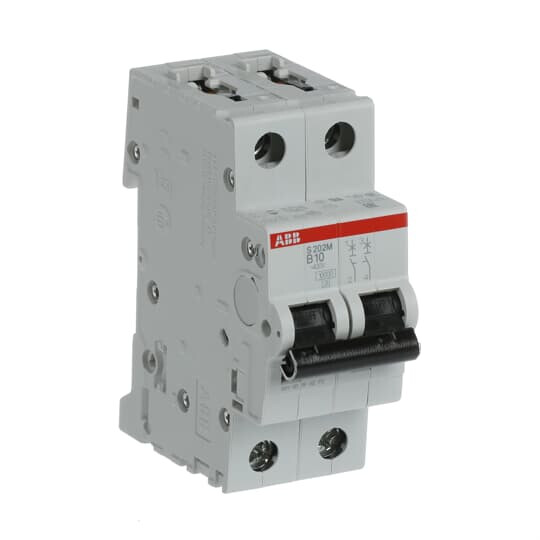 abb Minibrytare 2-pol s202m-b10