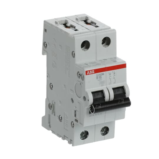 abb Minibrytare 2-pol s202m-b16