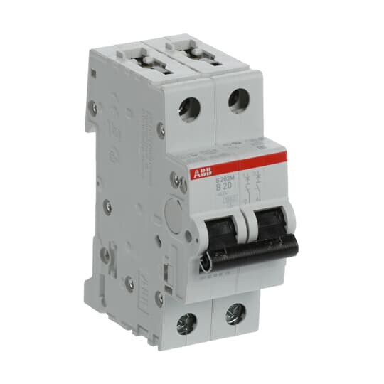 abb Minibrytare 2-pol s202m-b20