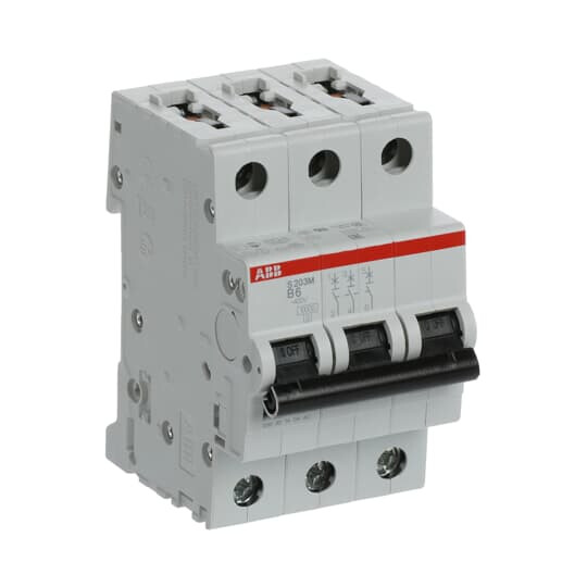 abb Minibrytare 3-pol s203m-b6