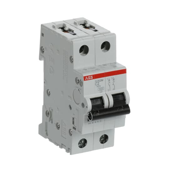 abb Minibrytare 2-pol, s202m-c2
