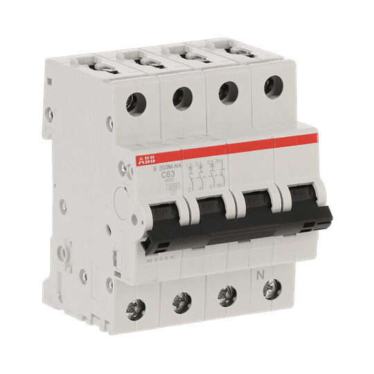 abb Dvärgbrytare s203m-c63na