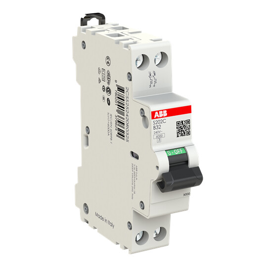 abb smart buildings Mcb s200c 2p b 32a