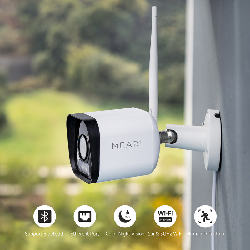meari Camera-ip wifi bullet 3mp ip65 dc 12v/1a
