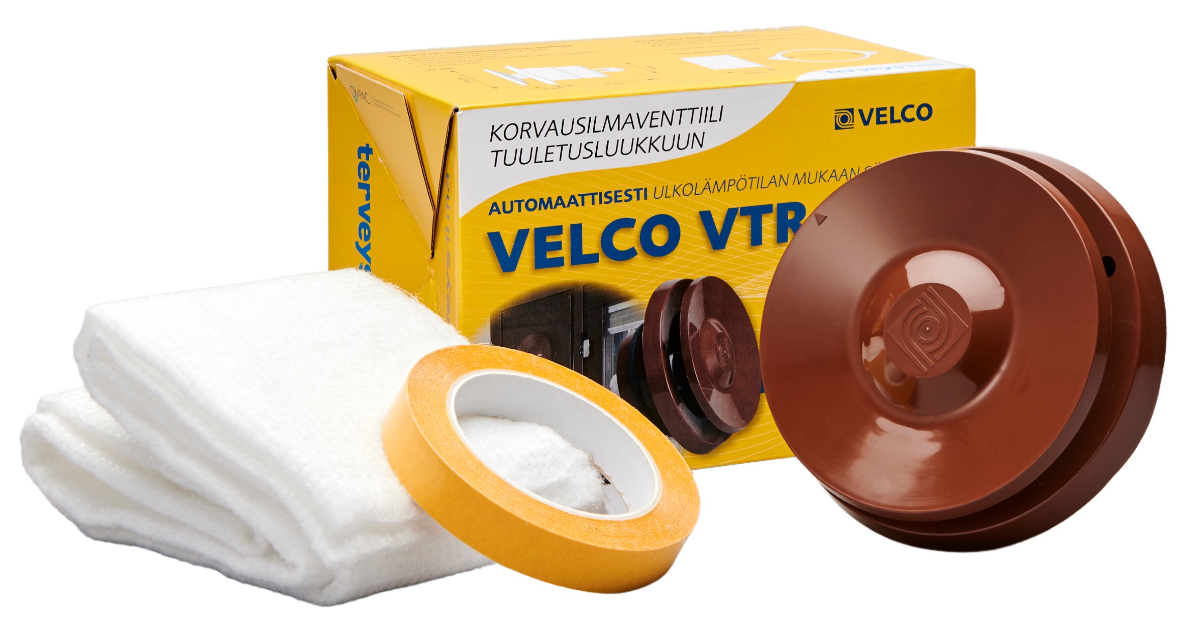 TILLUFTVENTIL VELCO VTR-100 BRUN