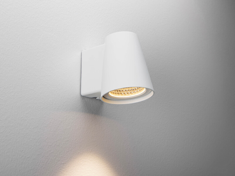 SEINÄVALAISIN ULKO CONE G2 IP65 1050LM 10W 3/4K WH DIM