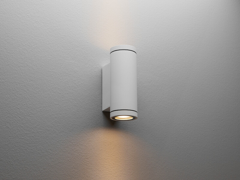 hide-a-lite Seinävalaisin ulko milo g2 m ip65 gu10 max.2x10w wh