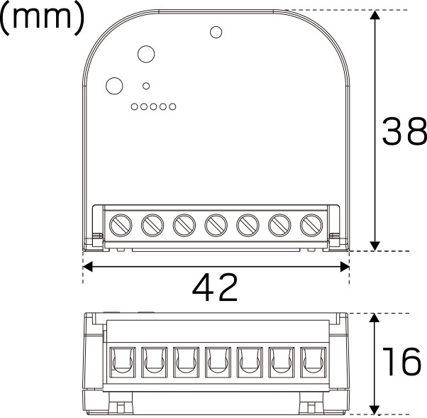 hide-a-lite Releyksikkö casambi rele 2x460w ip20