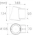 hide-a-lite Seinävalaisin ulko cone g2 ip44 1050lm 10w 3/4k gal dim