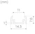 hide-a-lite Led-ljusslinga profile u plastic 14mm 2m