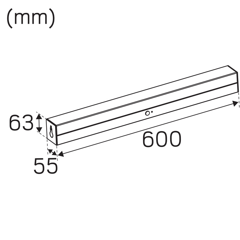 hide-a-lite Kylpyhuonevalaisin lumo ip44 1400lm 12w 27/3/4k wh pir
