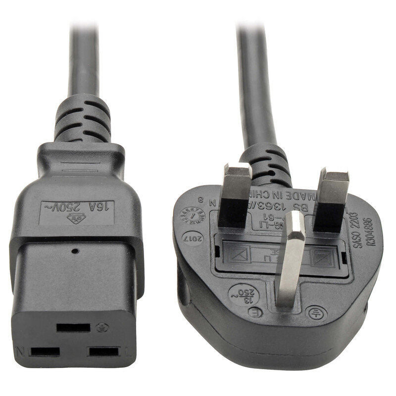 UPS-KABEL KEOR C19 TO BS-1363 UK 16A PLUG