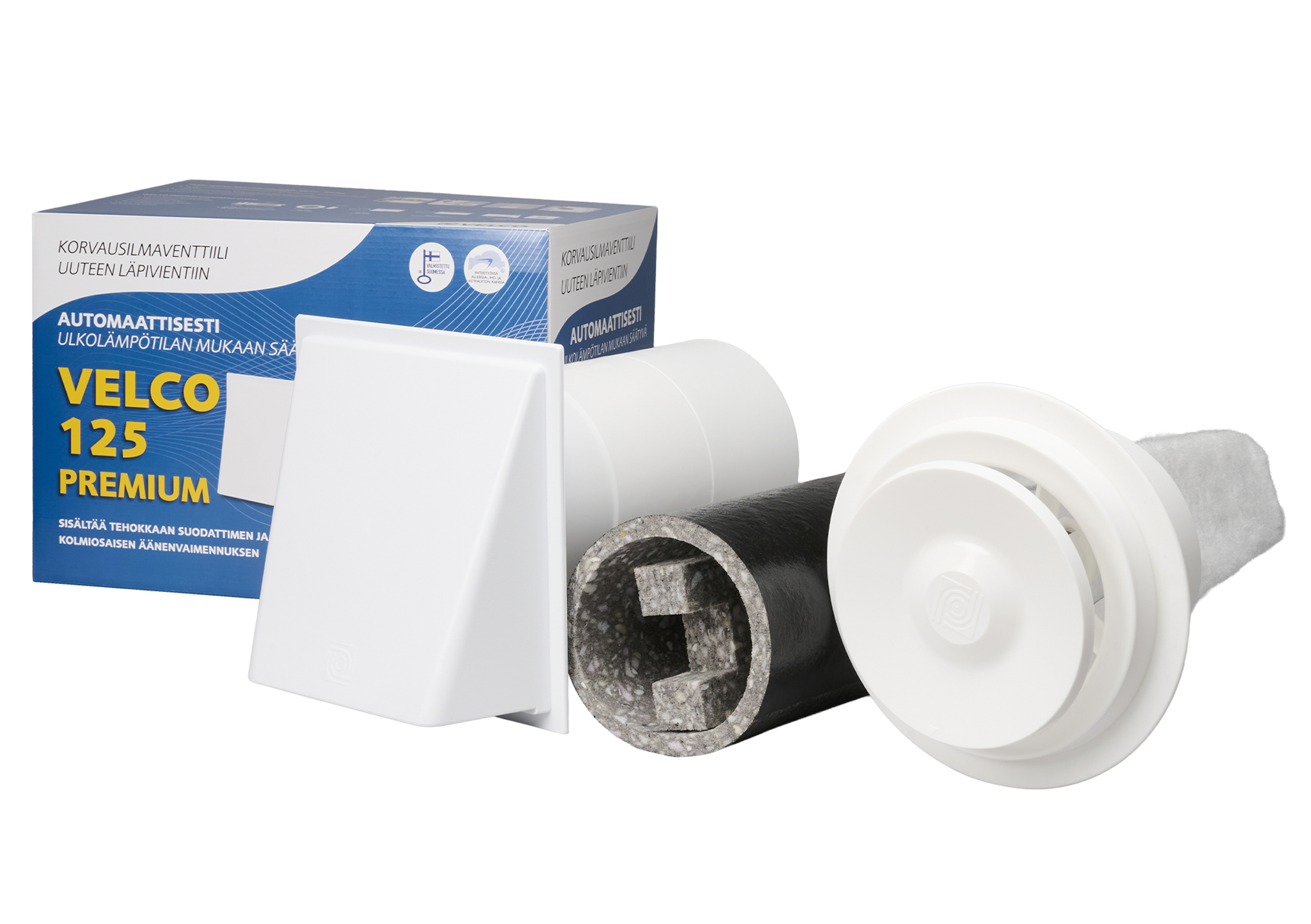 SUPPLY AIR VALVE VELCO 125 PREMIUM