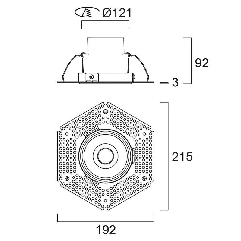 concord Alasvalo solstice 100 1525lm 930 dim trimless