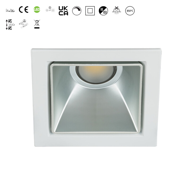 concord Alasvalo solstice 68x68 9,5w 1010lm 940 da ho-va