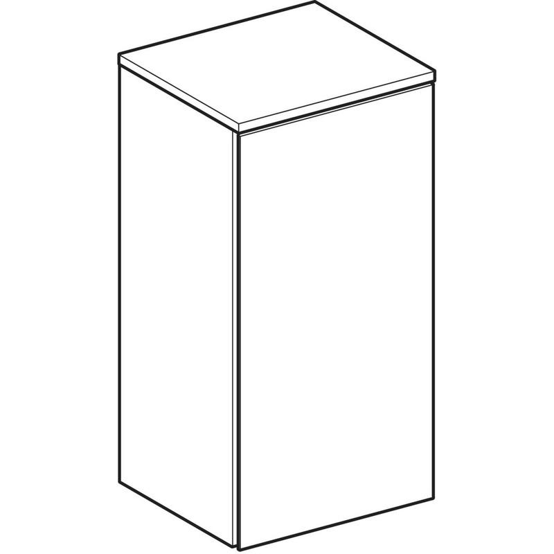 ido Sivukaappi sense modern 330x297x650mm, luonnontammi
