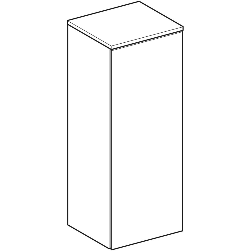 ido Puolikorke kaappi sense modern 330x297x850mm, luonnontammi