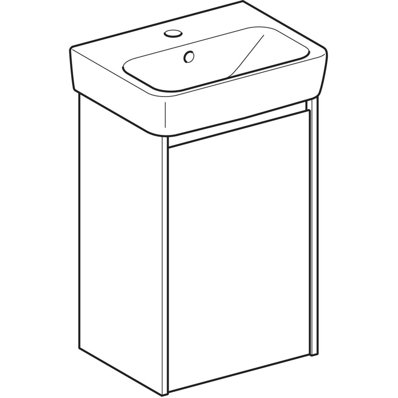 ido Allaskaappipaket sense classic 450mm, ovella, valkoinen