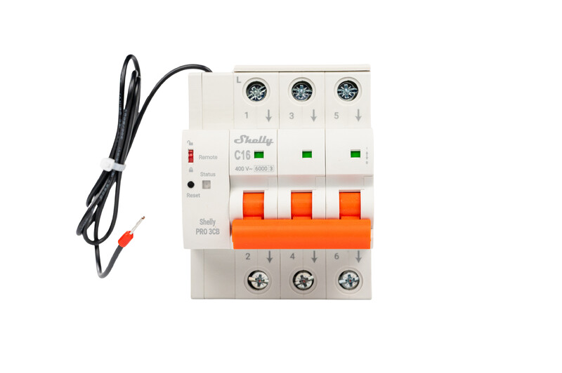 MINIATURE CIRCUIT BREAKER WIFI MCB, 3-POLE, C25, 6 KA