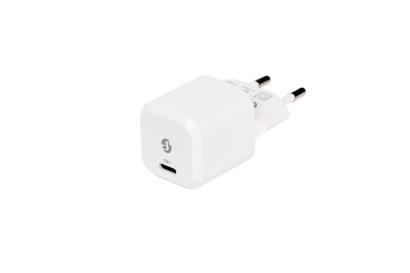 LATURI  SHELLY USB-C, 30W, 1 PORTTI VALK.