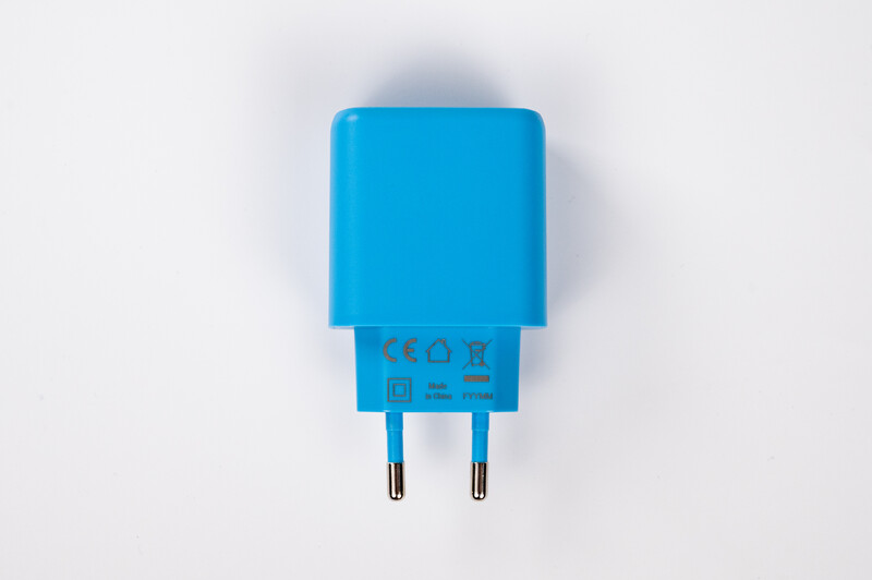 shelly Usb-charger shelly usb-c- ja usb-a, 65w blue