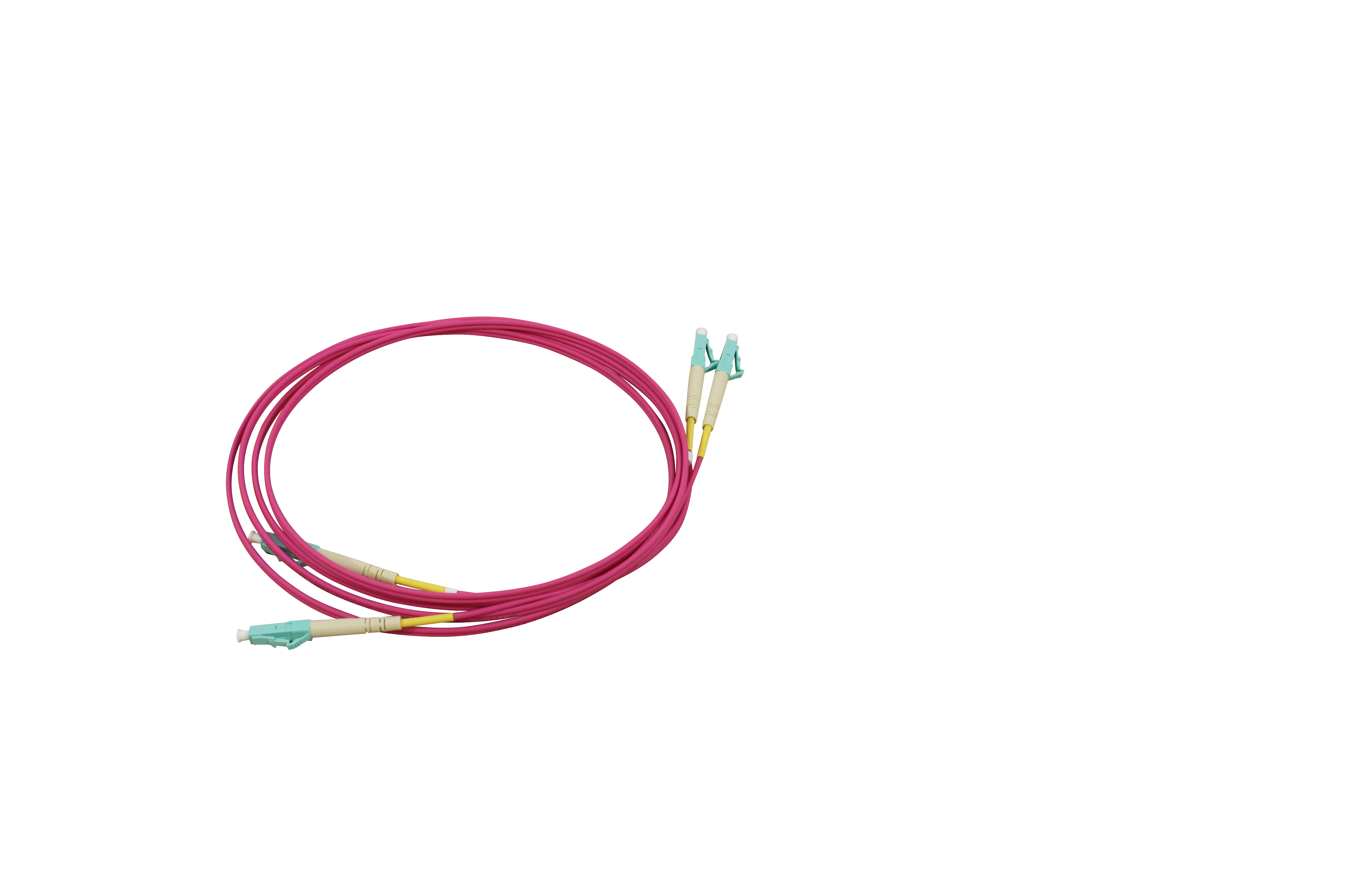 afl hyperscale Koplingskabel mm dx lc/lc magenta 5m