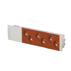 abb Kanaluttag product 6-väg, orange