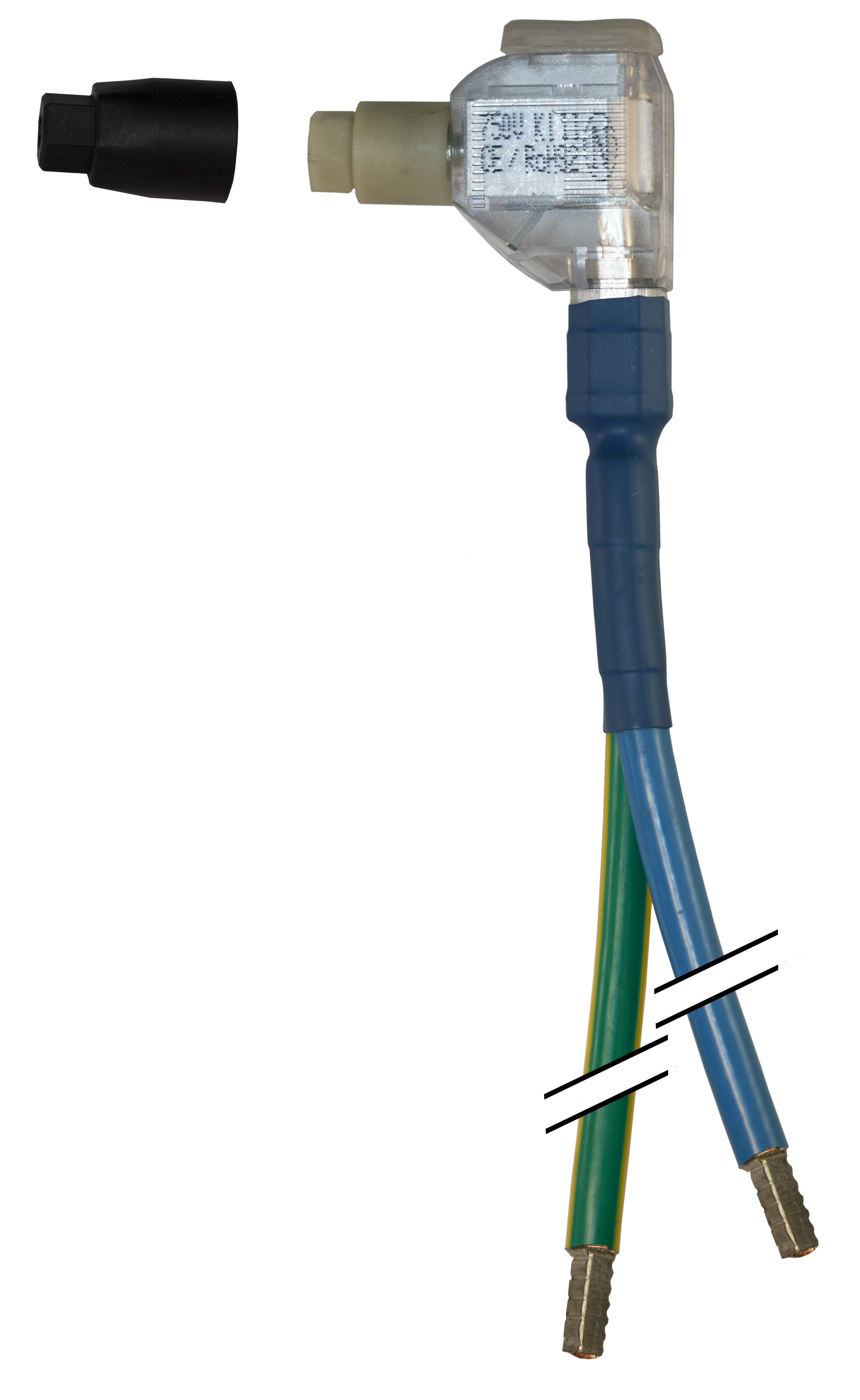 onnline Onnline pisk al/cu 25-50/16 blå/gulgrønn 345/345mm