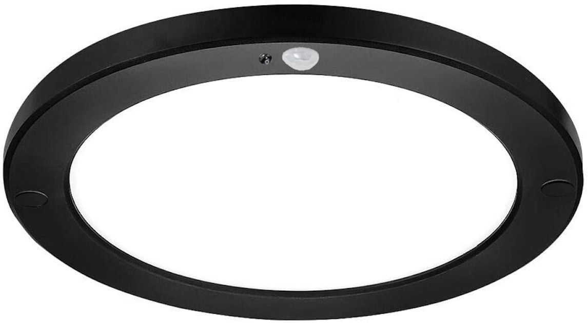 ECO LIGHT PIR PLAFOND SORT | Interiørarmatur utenpåliggende | Onninen AS
