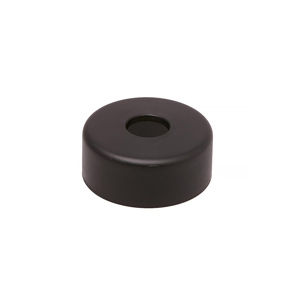FLOOR PIPE FLANGE 32x90x40 BLACK