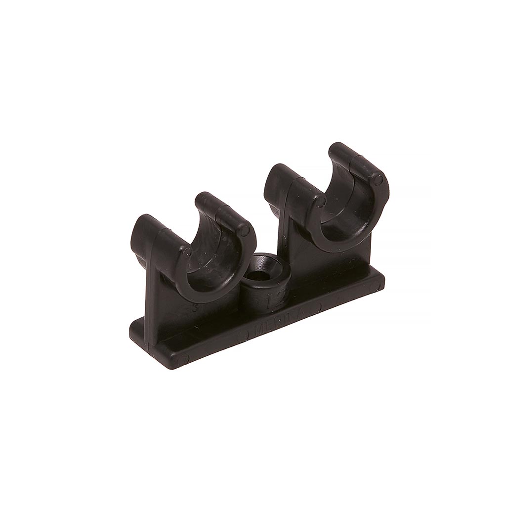 onninen Rörklamma dubbel 12mm black