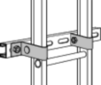 wibe Wall bracket wibe 11/25 pre-galvanized