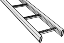 CABLE LADDER WIBE KHZP-600 HOT-DIP GALVANIZED