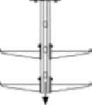 CEILING BRACKET WIBE 20F/1000 HOT-DIP GALVANIZED