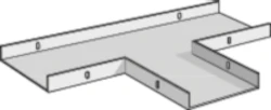 T-STYCKE WIBE 18-200 HOT-DIP GALVANIZED