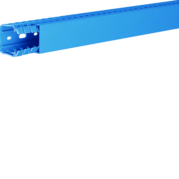 Slisset Ledningskanal 40x40mm Blå 2m