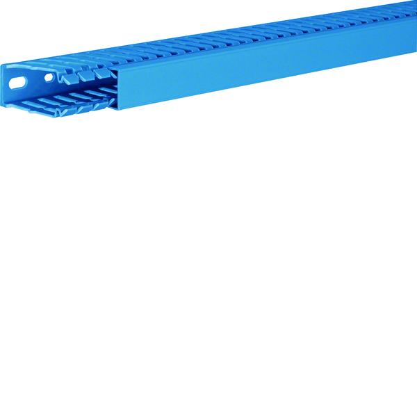 Slisset Ledningskanal 60x25mm Blå 2m