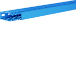 Slisset Ledningskanal 60x25mm Blå 2m