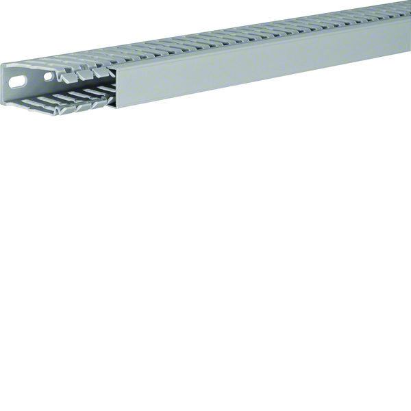 Slisset Ledningskanal 60x25mm Grå 2m