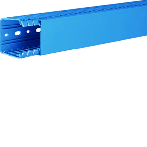 hager Slisset ledningskanal 60x60mm blå 2m
