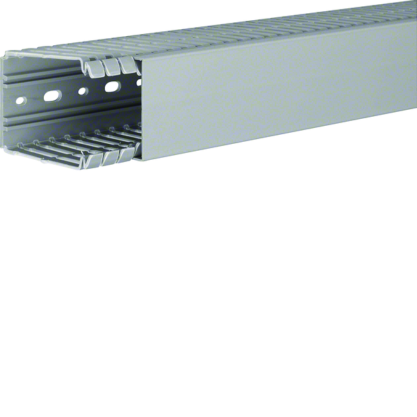 Slisset Ledningskanal 80x60mm Grå 2m
